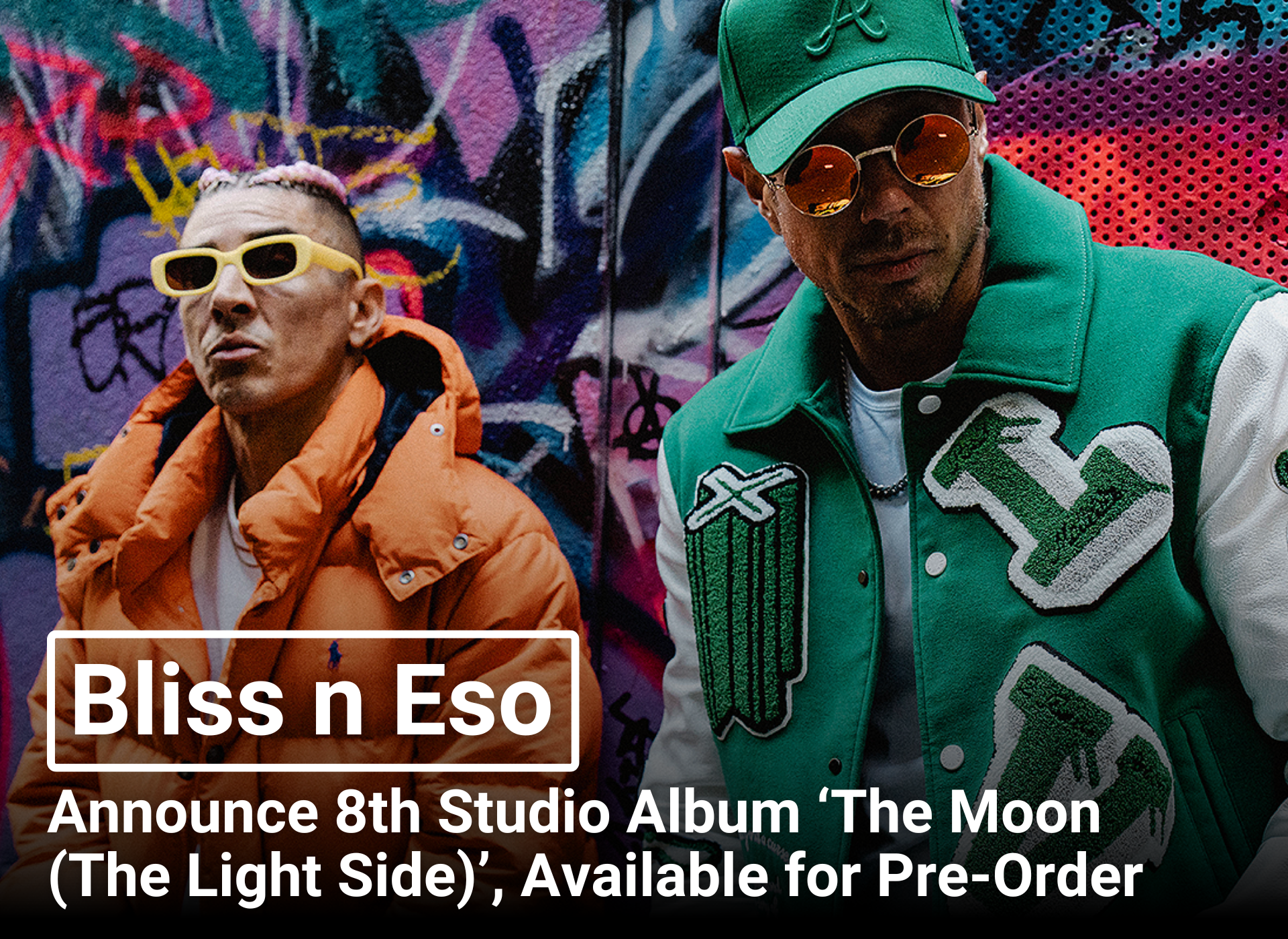 Bliss n Eso | Announce 8th Studio Album 'The Moon (The Light Side)', Available for Pre-Order